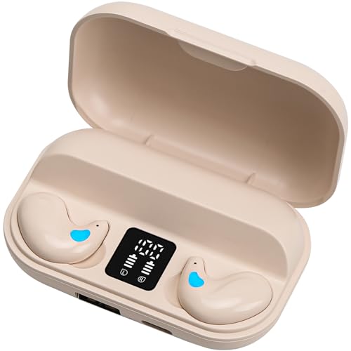 ROTRES Mini Unsichtbare Kleinste Kopfhörer Bluetooth in Ear kabellos zum Schlafen Wireless Sleep Earbuds Noise Cancelling Kopfhörer für Kleine Ohren Schlafkopfhörer Seitenschläfer Hautfarbe ROTRES Mini Unsichtbare Kleinste Kopfhörer Bluetooth in Ear kabellos zum Schlafen Wireless Sleep Earbuds Noise Cancelling Kopfhörer für Kleine Ohren Schlafkopfhörer Seitenschläfer Hautfarbe von ROTRES