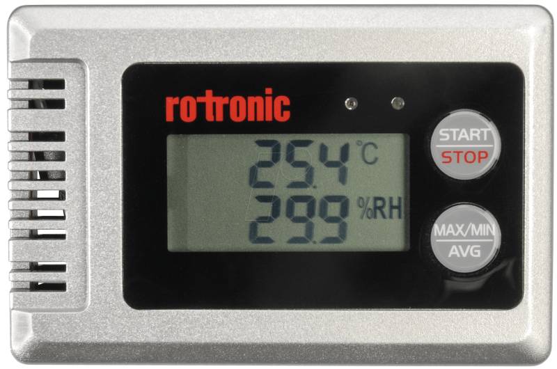 ROT HL-1D - Datenlogger HygroLog HL-1D, Temperatur, Luftfeuchte, 0 - 100 %rF von ROTRONIC