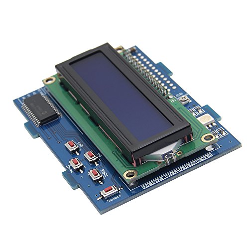 BouBou Negative 16 X 2 LCD + Tastatur Kit RGB Hintergrundbeleuchtung Für Raspberry Pi BouBou Negative 16 X 2 LCD + Tastatur Kit RGB Hintergrundbeleuchtung Für Raspberry Pi von ROUHO