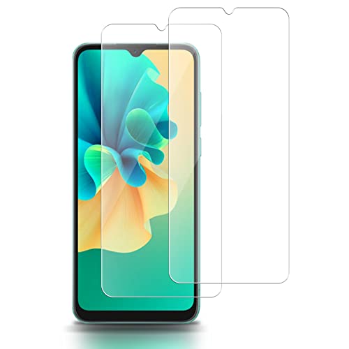 ROVLAK Gehärtetes Glas Kompatibel mit Blackview A55 Pro Schutzfolie 2 Stück Gehärtetes Glasfolie 9H Härte Displayschutz Anti-Kratzen Tempered Screen Protector 2.5D Schutzglas HD Klar Folie von ROVLAK