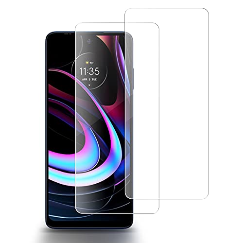 ROVLAK Gehärtetes Glas Kompatibel mit Motorola Edge (2021) Schutzfolie 2 Stück Gehärtetes Glasfolie 9H Härte Displayschutz Anti-Kratzen Tempered Screen Protector 2.5D Schutzglas HD Klar Folie von ROVLAK