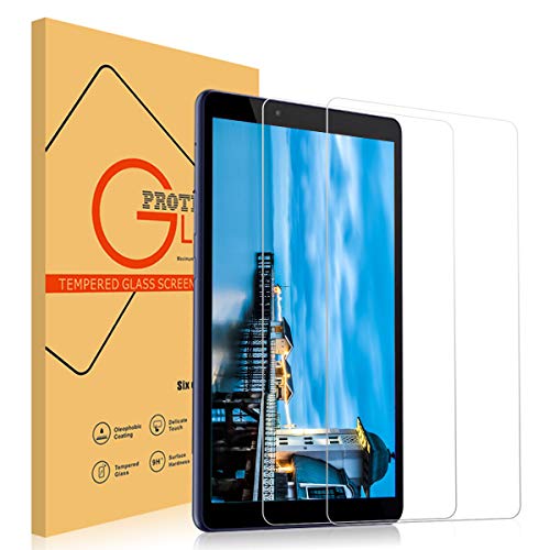 ROVLAK Gehärtetes Glas Schutzfolie Kompatibel mit Huawei MatePad T8 [9H Härte][Anti-Kratzen][Anti-Fingerabdruck][2.5D Runde][HD Klar] Folie von ROVLAK