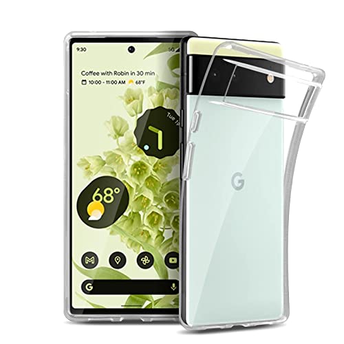 ROVLAK Hülle Kompatibel mit Google Pixel 7 Kratzfeste TPU Weiche Silikon Case+Stoßfestes Dünnes Klares Tasche Kompatibel mit Google Pixel 7 Smartphone Cover von ROVLAK