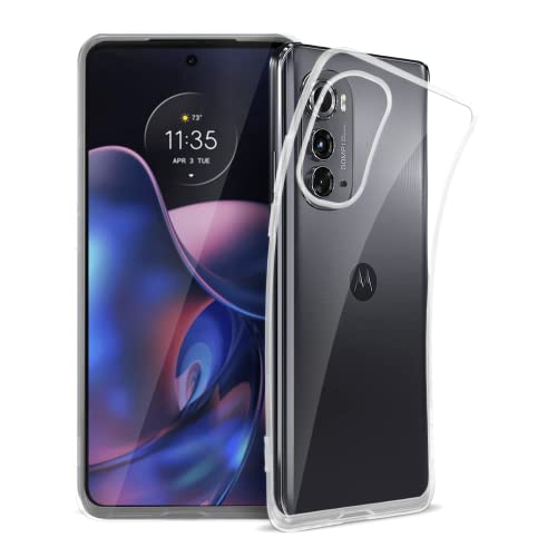ROVLAK Hülle Kompatibel mit Motorola Edge 2022 Kratzfeste TPU Weiche Silikon Case+Stoßfestes Dünnes Klares Tasche Kompatibel mit Motorola Edge 2022 Smartphone Cover ROVLAK Hülle Kompatibel mit Motorola Edge 2022 Kratzfeste TPU Weiche Silikon Case+Stoßfestes Dünnes Klares Tasche Kompatibel mit Motorola Edge 2022 Smartphone Cover von ROVLAK