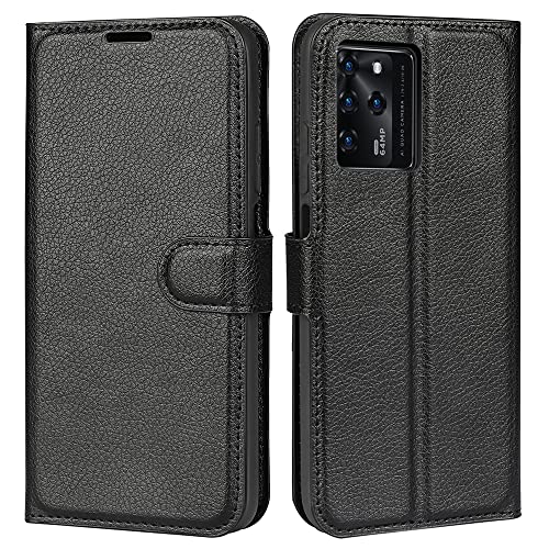 ROVLAK Hülle Kompatibel mit ZTE Blade V30 Wallet Flip Case mit Kartenslot Stoßfeste Lichee Muster PU Leder Case+Inner TPU Silikon Hülle mit Kickstand Tasche Kompatibel mit ZTE Blade V30,Schwarz ROVLAK Hülle Kompatibel mit ZTE Blade V30 Wallet Flip Case mit Kartenslot Stoßfeste Lichee Muster PU Leder Case+Inner TPU Silikon Hülle mit Kickstand Tasche Kompatibel mit ZTE Blade V30,Schwarz von ROVLAK