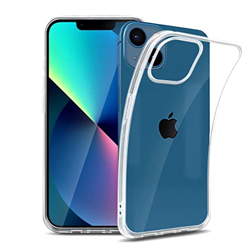 ROVLAK Hülle für Apple iPhone 13 Mini Kratzfeste TPU Weiche Silikon Case+Stoßfestes Dünnes Klares Tasche für Apple iPhone 13 Mini Smartphone Cover ROVLAK Hülle für Apple iPhone 13 Mini Kratzfeste TPU Weiche Silikon Case+Stoßfestes Dünnes Klares Tasche für Apple iPhone 13 Mini Smartphone Cover von ROVLAK