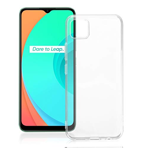 ROVLAK Hülle für Realme C11 Kratzfeste TPU Weiche Silikon Case+Stoßfestes Dünnes Klares Tasche für Realme C11 Smartphone Cover von ROVLAK