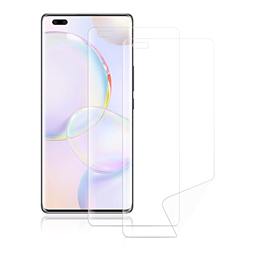 ROVLAK Schutzfolie für Honor 50 Hydrogel Flex Folie Vollständige Deckung Weiche HD Anti-Fingerprint Hohe Empfindlichkeit Displayschutzfolie für Honor 50 [2-Pack] von ROVLAK