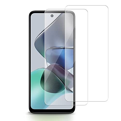 ROVLAK Schutzfolie kompatibel mit Motorola Moto G23 Displayschutz 2-Stück 9H Härte Glasfolie Anti-Kratzen Folie 2.5D Tempered Glass Screen Protector HD Klar Schutzglas Displayfolie von ROVLAK