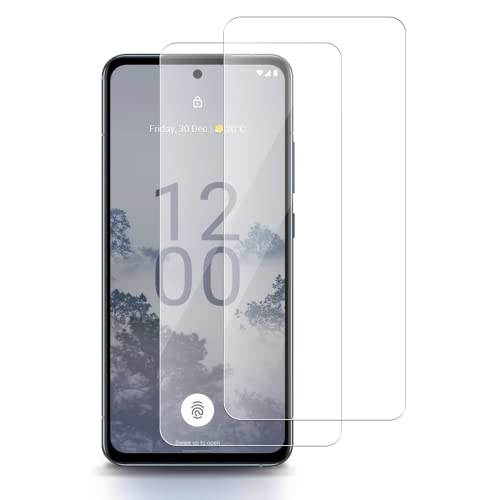 ROVLAK Schutzfolie kompatibel mit Nokia X30 Displayschutz 2-Stück 9H Härte Glasfolie Anti-Kratzen Folie 2.5D Tempered Glass Screen Protector HD Klar Schutzglas Displayfolie von ROVLAK