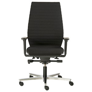 ROVO CHAIR Bürostuhl Rovo R12 Stoff schwarz, Gestell alu von ROVO CHAIR