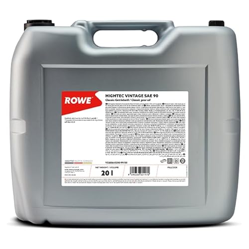 ROWE - 20 Liter HIGHTEC VINTAGE SAE 90 Getriebeöl - für Schalt- und Achsgetriebe von ROWE