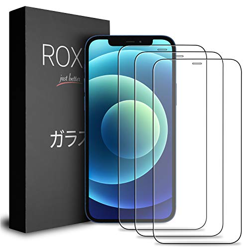 ROXX Japanisches 9H Glas (3 Stück) | Volle Displayabdeckung | Kompatibel mit iPhone 12 Mini (5,4 Zoll) von ROXX just better