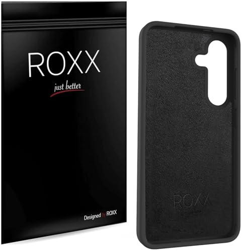 Roxx Hard Case Silikon Hülle | Für Samsung Galaxy S24 Plus | Wie das Original nur Besser | Testsieger von ROXX just better