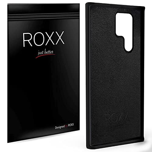 Roxx Hard Case Silikon Hülle | Kompatibel mit Samsung Galaxy S22 Ultra | Wie das Original nur Besser | Testsieger von ROXX just better