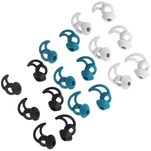 ROYJJ Earhook for Bo-se Noise Masking Noise Masking Noise Masking Headphones Replacement Eartips Earbuds Ear Buds Tips Soft New Bose Wireless/Noise Cancelling Headphones Silicone Cover ROYJJ Earhook for Bo-se Noise Masking Noise Masking Noise Masking Headphones Replacement Eartips Earbuds Ear Buds Tips Soft New Bose Wireless/Noise Cancelling Headphones Silicone Cover von ROYJJ