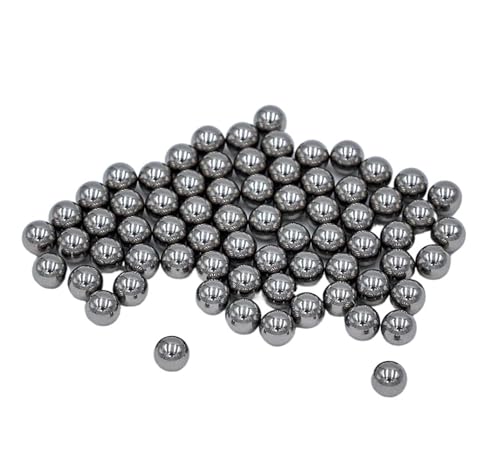RPXHZLKTM 200 Stück 7,144 mm G16 Chrom-Stahl-Kugeln für Fahrrad-Lager, 0,2813 Zoll (9/32 Zoll) und 0,2813 Zoll, verchromt, verchromt, chromgehärtet von RPXHZLKTM