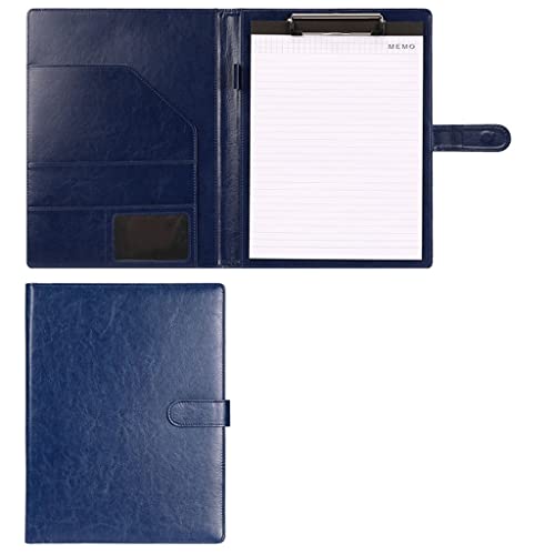 Zwischenablage-Ordner A4 Klemmbrett Ordner Konferenzordner Rechtliche Schreibblock Dokument Foldover Klemmbrett(Blue,With notebook) von RPXHZLKTM