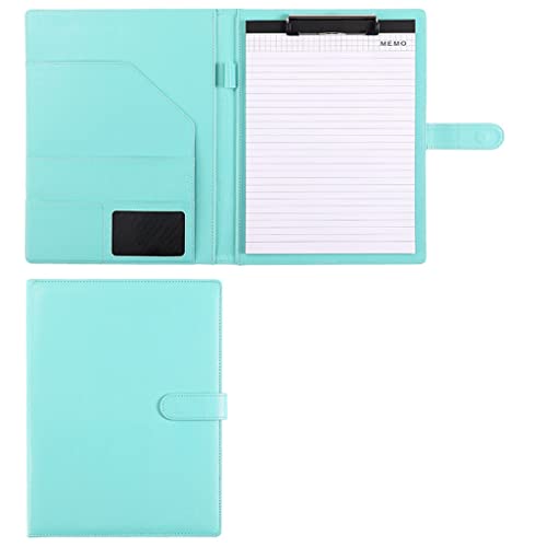 Zwischenablage-Ordner A4 Klemmbrett Ordner Konferenzordner Rechtliche Schreibblock Dokument Foldover Klemmbrett(Sky blue,With notebook) von RPXHZLKTM