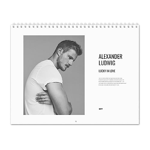 Alexander Ludwig Vol.1-2026 Wall Calendar von RR.Design