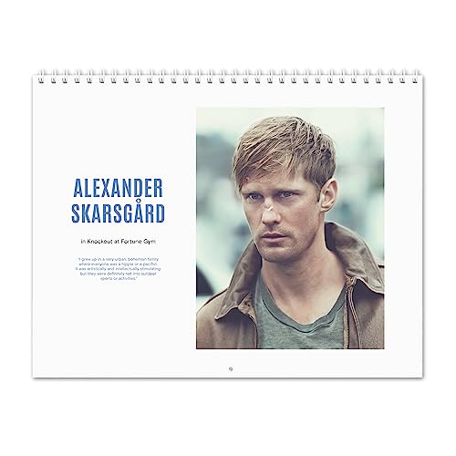 Alexander Skarsgard Vol.1-2026 Wall Calendar von RR.Design