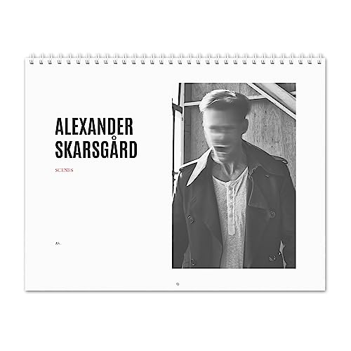 Alexander Skarsgard Vol.2-2026 Wall Calendar von RR.Design