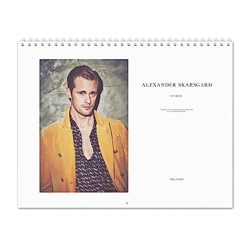 Alexander Skarsgard Vol.3-2026 Wall Calendar von RR.Design