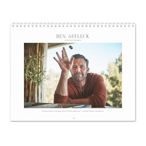 Ben Affleck Vol.1-2026 Wall Calendar von RR.Design