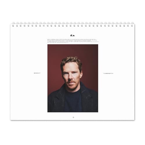 Benedict Cumberbatch Vol.1-2026 Wall Calendar Benedict Cumberbatch Vol.1-2026 Wall Calendar von RR.Design