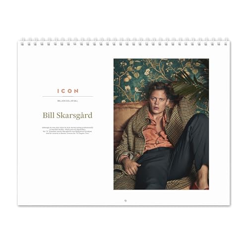 Bill Skarsgard Vol.2-2026 Wall Calendar von RR.Design