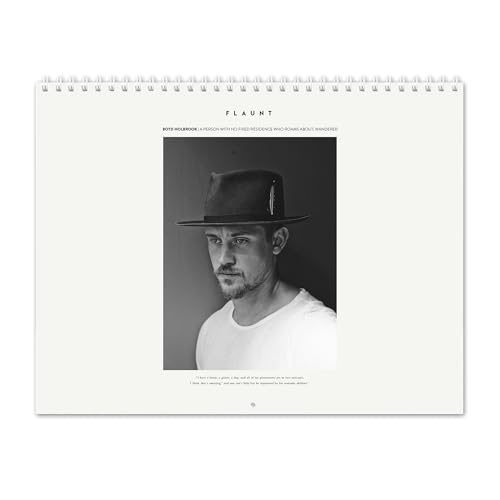 Boyd Holbrook Vol.1-2026 Wall Calendar von RR.Design