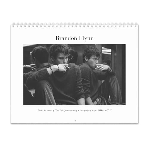 Brandon Flynn Vol.1-2026 Wall Calendar von RR.Design