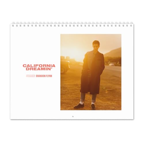 Brandon Flynn Vol.2-2026 Wall Calendar von RR.Design