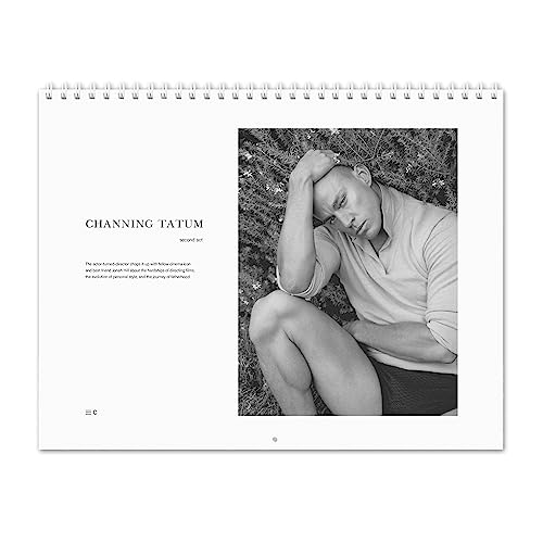 Channing Tatum Vol.2-2026 Wall Calendar von RR.Design
