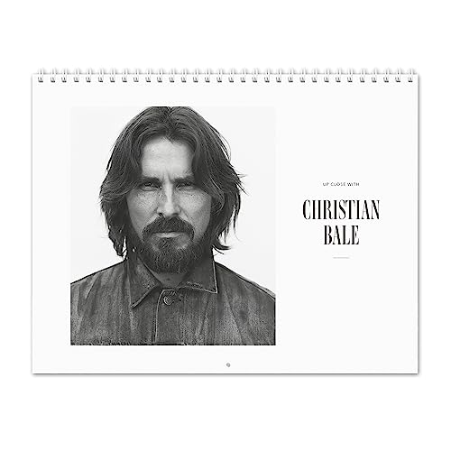 Christian Bale Vol.1-2026 Wall Calendar Christian Bale Vol.1-2026 Wall Calendar von RR.Design