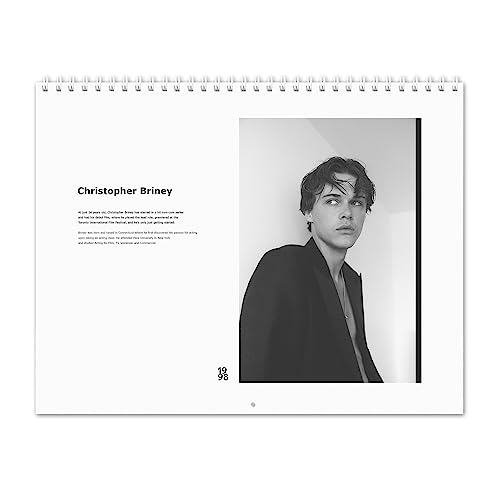 Christopher Briney Vol.1-2026 Wall Calendar Christopher Briney Vol.1-2026 Wall Calendar von RR.Design