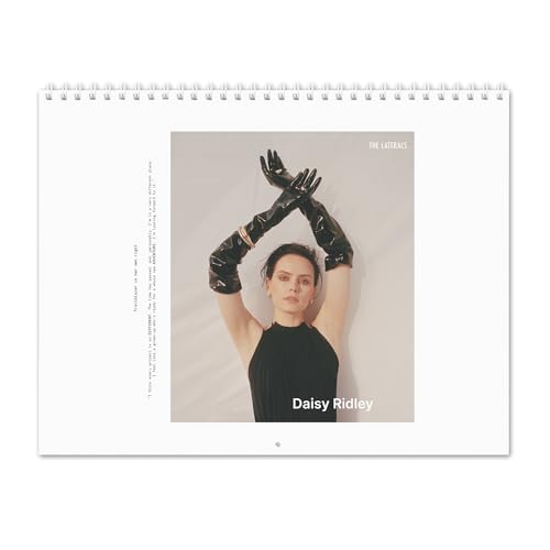 Daisy Ridley Vol.2-2026 Wall Calendar Daisy Ridley Vol.2-2026 Wall Calendar von RR.Design