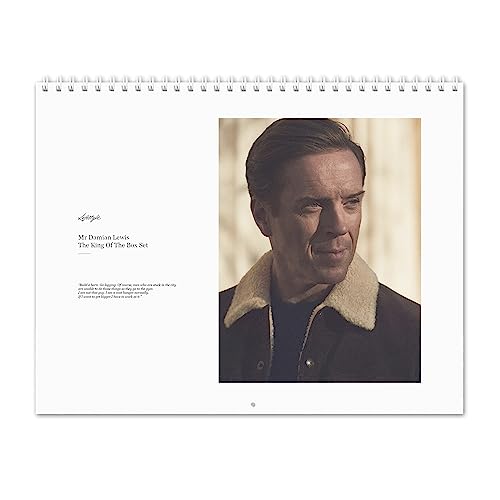 Damian Lewis Vol.1-2026 Wall Calendar Damian Lewis Vol.1-2026 Wall Calendar von RR.Design