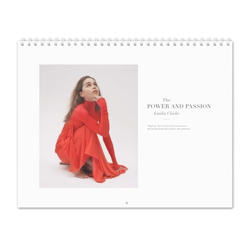Emilia Clarke Vol.4-2026 Wall Calendar Emilia Clarke Vol.4-2026 Wall Calendar von RR.Design