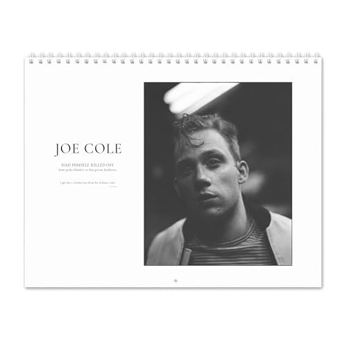 Joe Cole Vol.1-2026 Wall Calendar Joe Cole Vol.1-2026 Wall Calendar von RR.Design