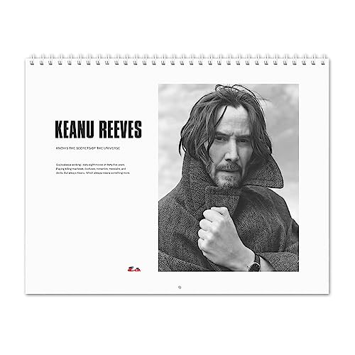 Keanu Reeves Vol.3-2026 Wall Calendar Keanu Reeves Vol.3-2026 Wall Calendar von RR.Design