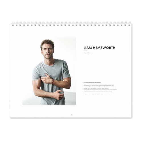 Liam Hemsworth Vol.1-2026 Wall Calendar Liam Hemsworth Vol.1-2026 Wall Calendar von RR.Design