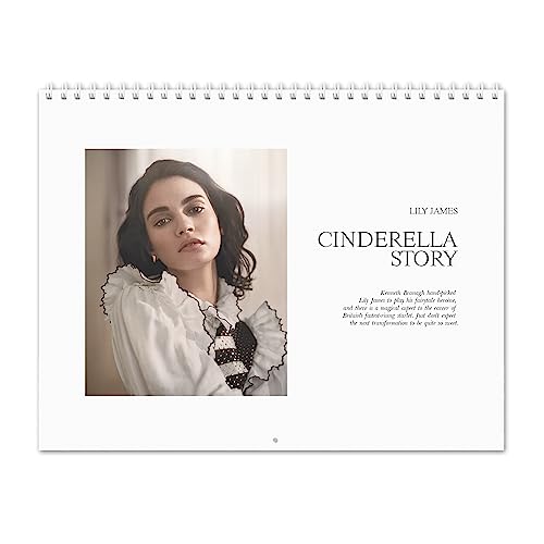 Lily James Vol.1-2026 Wall Calendar Lily James Vol.1-2026 Wall Calendar von RR.Design