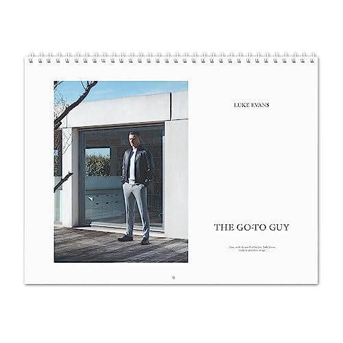 Luke Evans Vol.3-2026 Wall Calendar Luke Evans Vol.3-2026 Wall Calendar von RR.Design