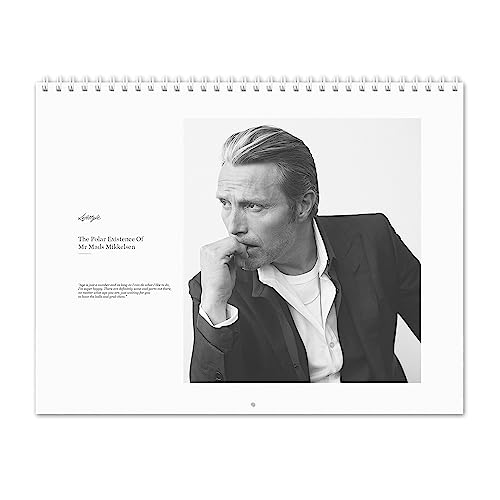 Mads Mikkelsen Vol.4-2026 Wall Calendar Mads Mikkelsen Vol.4-2026 Wall Calendar von RR.Design