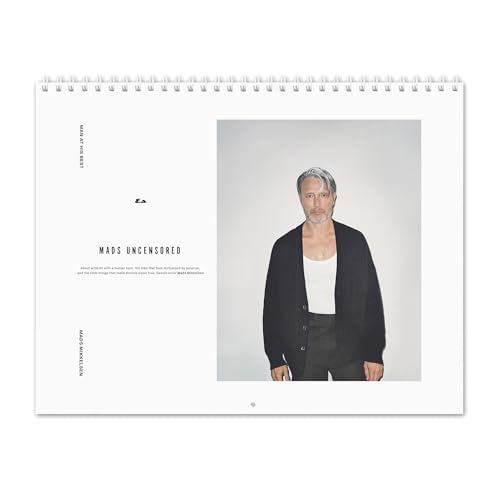 Mads Mikkelsen Vol.6-2026 Wall Calendar Mads Mikkelsen Vol.6-2026 Wall Calendar von RR.Design