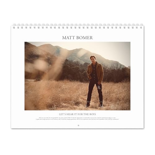 Matt Bomer Vol.1-2026 Wall Calendar Matt Bomer Vol.1-2026 Wall Calendar von RR.Design
