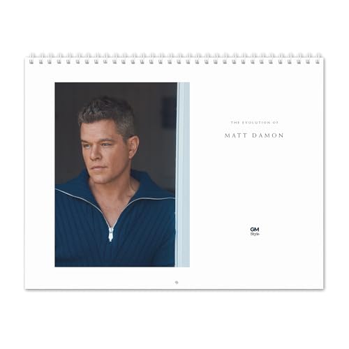 Matt Damon Vol.1-2026 Wall Calendar Matt Damon Vol.1-2026 Wall Calendar von RR.Design