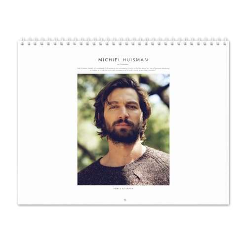 Michiel Huisman Vol.1-2026 Wall Calendar Michiel Huisman Vol.1-2026 Wall Calendar von RR.Design