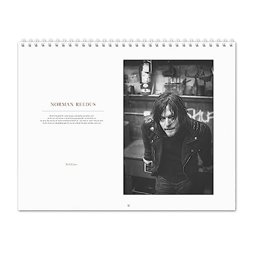 Norman Reedus Vol.3-2026 Wall Calendar Norman Reedus Vol.3-2026 Wall Calendar von RR.Design